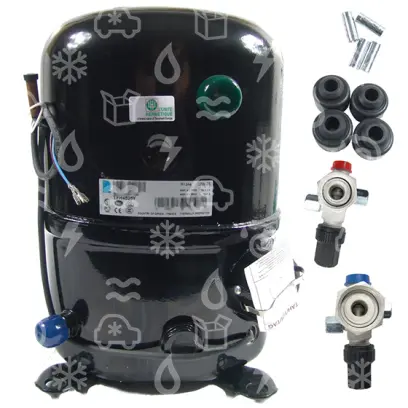 kompresor Tecumseh TFH4525Y, HBP - R134a, 400V, 50 Hz, 3 fáze, rotalock